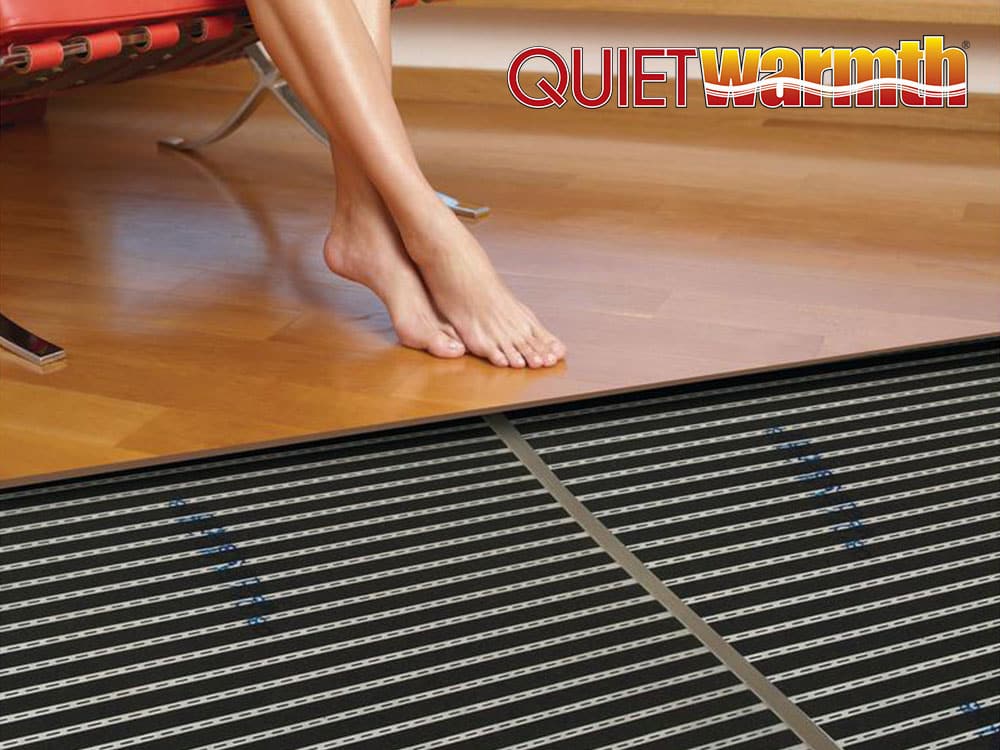 QuietWarmth Tile Floor Heating