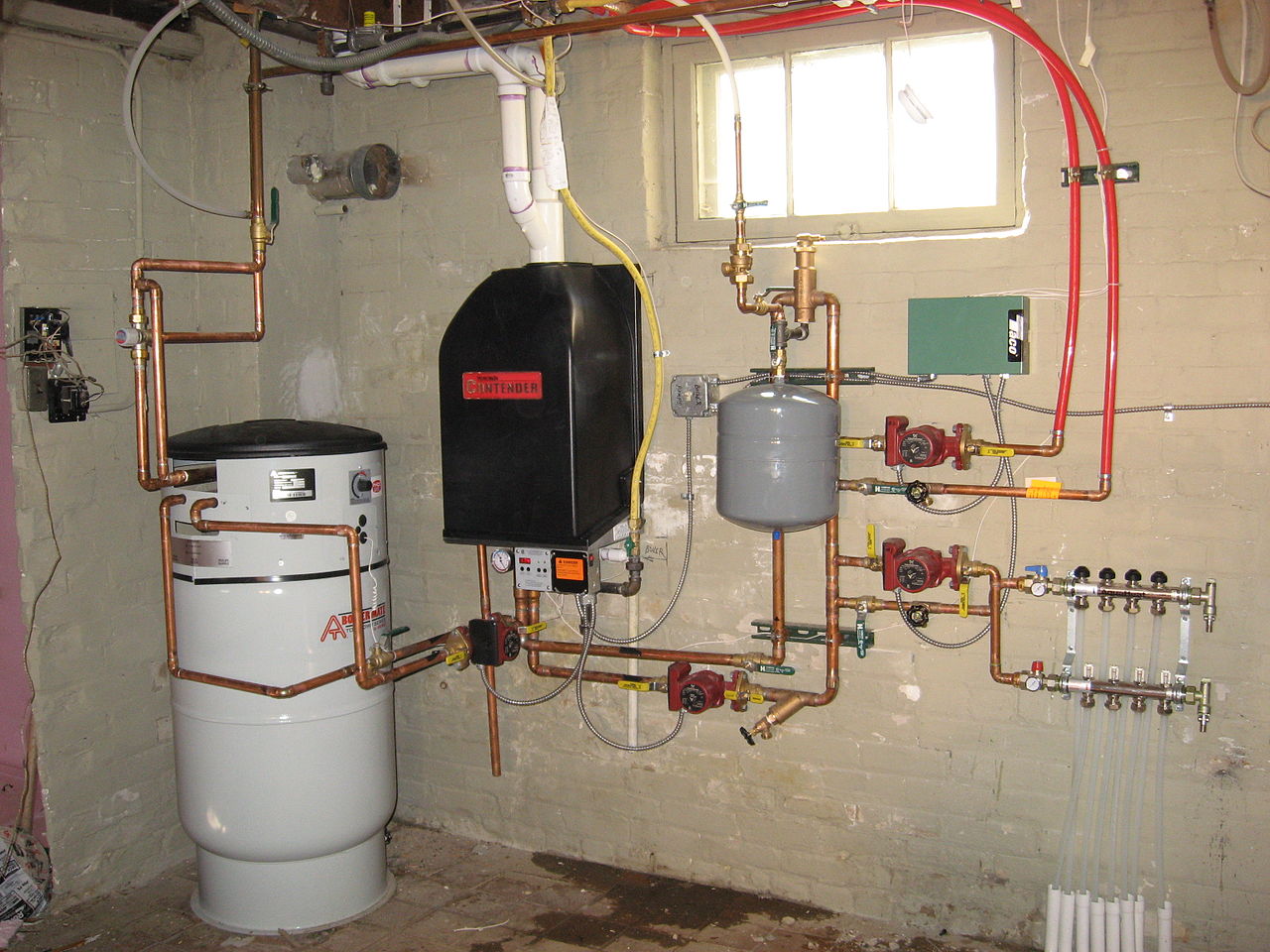 Radiant Heat Hydronic System Example