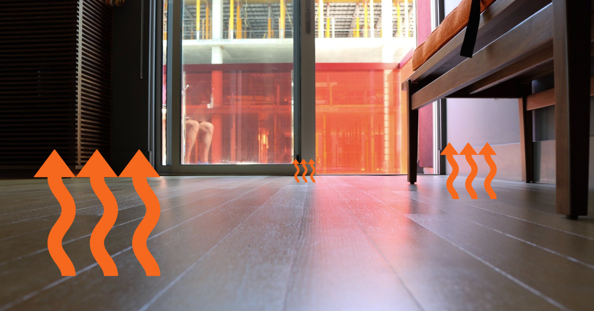 Is QuietWarmth floor heating suitable for luxury vinyl plank?