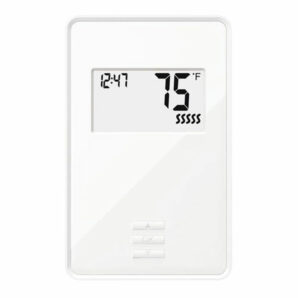 Non-Programmable Digital Thermostat with Floor Sensor and Built-in GFCI